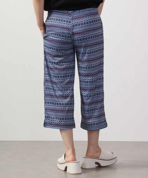 Ree&Mee（リーアンドミー）の「Ree&Mee ひんやり冷感加工 リラックス イージー パンツ 7分丈（ルームウェア/パジャマ・レディース・ベージュ系その他/ブルー系その他/レッド系その他/ホワイト系その他/ブラック系その他/ブラック系その他2/ブルー系その他2/ブルー系その他3・FREE）」の22枚目の写真