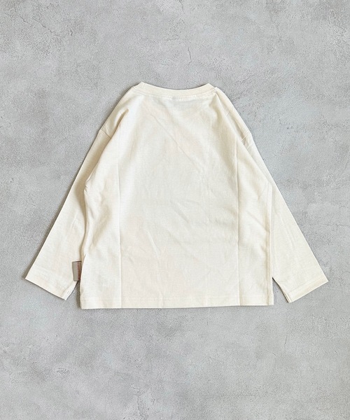 Life Support Products(ライフサポートプロダクツ)の「防汚加工プリントロンT(80~150cm)(Tシャツ/カットソー・キッズ・グリーン/ダークブルー/ピンク/オフホワイト/チャコール/ブラウン・130/110/100/120/80/95/140/150/90)」の13枚目の写真