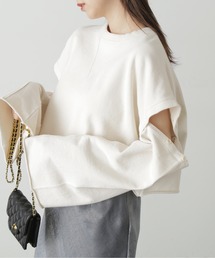 FREE'S MART | 【ピンクカラーWEB限定】◆肩スリットショート丈スウェット(スウェット)