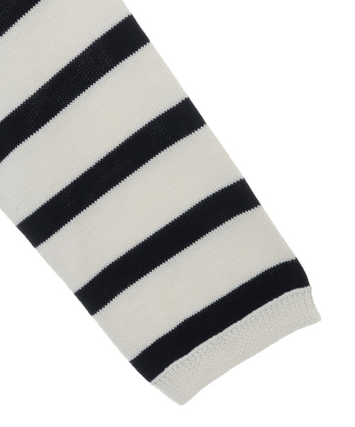 Lourmarin（ルールマラン）の「【メルローズ50周年限定】【TRICOTS JEAN MARC/ボーダーニット】（ニット/セーター・レディース・ホワイト×ネイビー/グレー×ホワイト/ネイビー×ホワイト・FREE）」の10枚目の写真