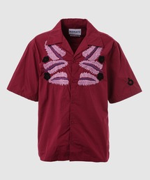 Leaf Hand Embroidery SS Shirt