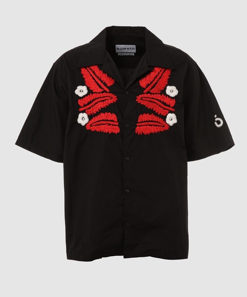 NOMA t.d. タイダイデザインブラウス セール】NOMARHYTHM TEXTILE | 〈別注〉オープンカラー 半袖