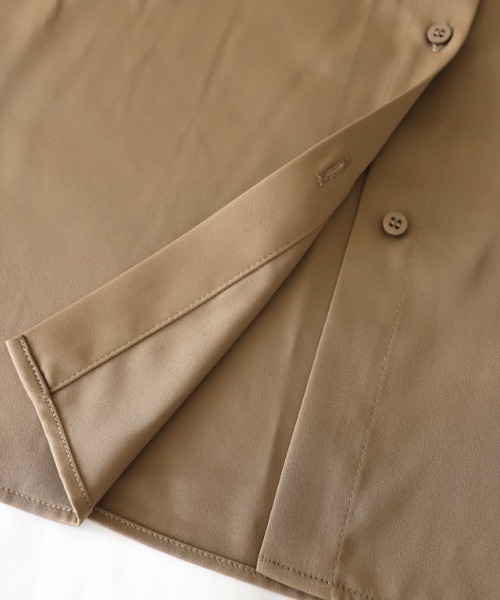 RASW（ラス）の「[RASW] サテンベーシックシャツ（シャツ/ブラウス・レディース・ベージュ/ネイビー/オフホワイト・L/M）」の16枚目の写真