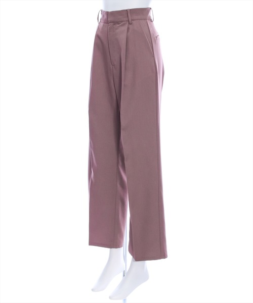 clear（クリア）の「【低身長サイズ有】ワンタックストレートパンツ[骨格ストレート オフィスカジュアル セットアップ可能]≪2025SS新作≫（スラックス・レディース・ピンク系その他/ブラック/アイボリー/グレー/ブルーグレー/ラベンダー/ベージュ・S/M/XS/L）」の15枚目の写真