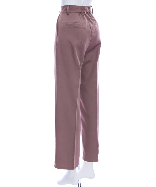 clear（クリア）の「【低身長サイズ有】ワンタックストレートパンツ[骨格ストレート オフィスカジュアル セットアップ可能]≪2025SS新作≫（スラックス・レディース・ピンク系その他/ブラック/アイボリー/グレー/ブルーグレー/ラベンダー/ベージュ・S/M/XS/L）」の17枚目の写真