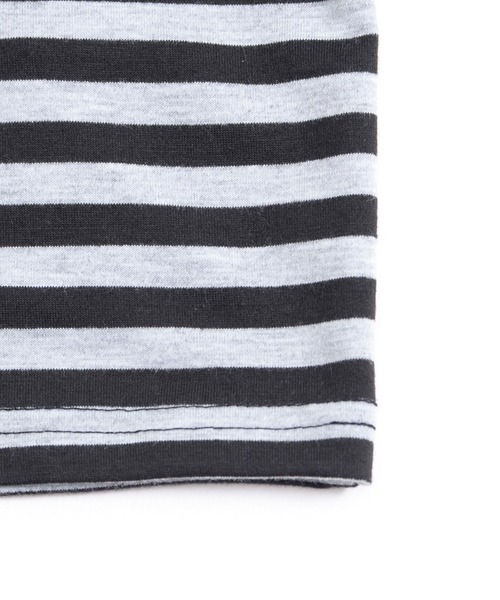 Arnold Palmer（アーノルドパーマー）の「ボーダー ロングスリーブ Ｔシャツ（Tシャツ/カットソー・キッズ・ブラック/ブラウン・105cm/125cm/95cm/145cm/115cm/135cm）」の7枚目の写真