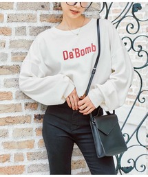 CHILLE（チル）の「DABOMBワッフルロゴロンT（Tシャツ/カットソー・レディース）」