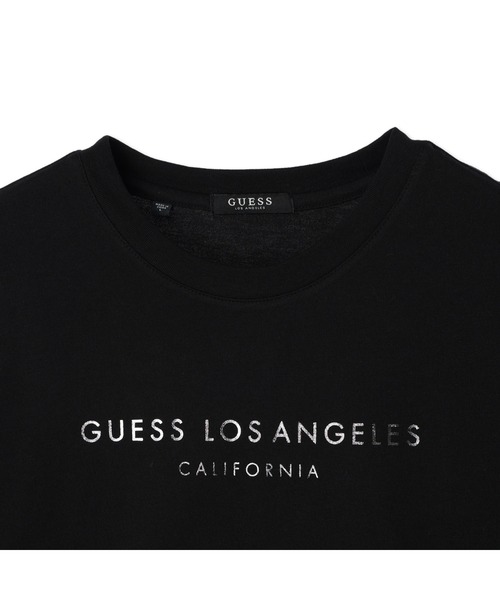 Guess(ゲス)の「Logo Tee(Tシャツ/カットソー・メンズ・ホワイト/ブラック・X-LARGE/SMALL/LARGE/MEDIUM)」の5枚目の写真