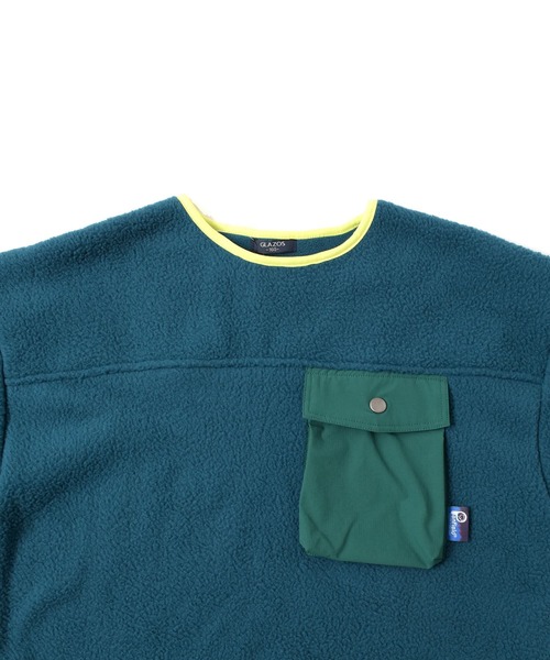 PEN FIELD（ペンフィールド）の「【大人向けサイズあり】【Penfield】【あったか】ボアフリース・ポケット付きプルオーバー（その他トップス・キッズ・ブラック/グリーン/ベージュ・150cm/160cm/140cm/170cm）」の6枚目の写真