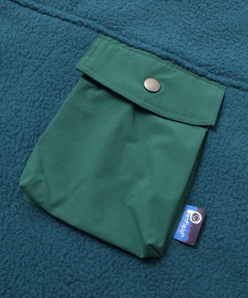 PEN FIELD（ペンフィールド）の「【大人向けサイズあり】【Penfield】【あったか】ボアフリース・ポケット付きプルオーバー（その他トップス・キッズ・ブラック/グリーン/ベージュ・150cm/160cm/140cm/170cm）」の7枚目の写真