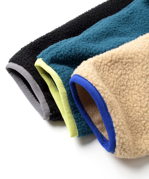 PEN FIELD（ペンフィールド）の「【大人向けサイズあり】【Penfield】【あったか】ボアフリース・ポケット付きプルオーバー（その他トップス・キッズ・ブラック/グリーン/ベージュ・150cm/160cm/140cm/170cm）」の12枚目の写真