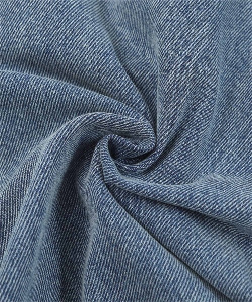 miette（ミエット）の「サイドラインデニムワイドパンツ（デニムパンツ・レディース・ブルー・FREE）」の5枚目の写真