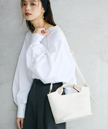 TREASURE TOPKAPI | 【TREASURE TOPKAPI】ソフトシュリンク テープハンドル ショルダー付きミニ トート バッグ(トートバッグ)