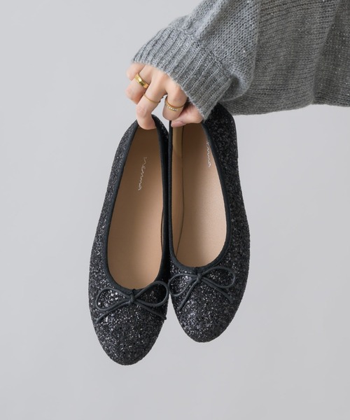 ラメバレエシューズ（バレエシューズ）｜NEUNA（ヌナ）のファッション