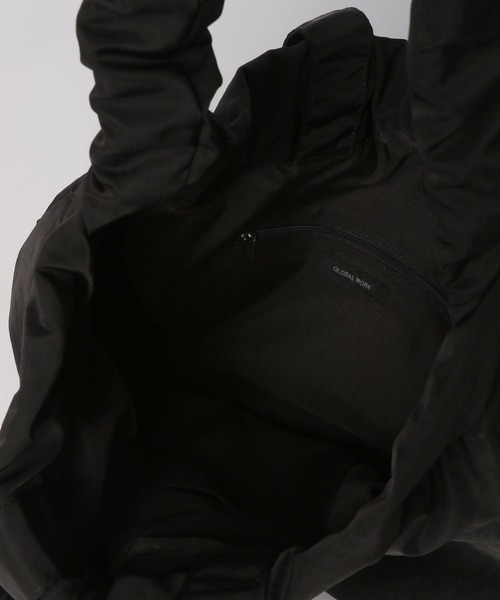 GLOBAL WORK（グローバルワーク）の「撥水クシュクシュ2WAYショルダー/990406（ショルダーバッグ・レディース・アイボリー/カーキ/ブラック・FREE）」の17枚目の写真