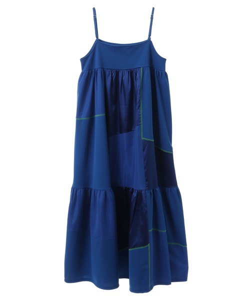 Candy Stripper（キャンディストリッパー）の「CND PATCHWORK CAMISOLE ワンピース（ワンピース・レディース・ブルー/ピンク/ブラック・2）」の5枚目の写真