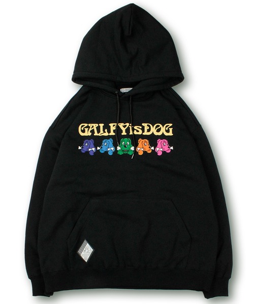 GALFY（ガルフィー）の「【GALFY/ガルフィー】GALFY is DOG パーカー