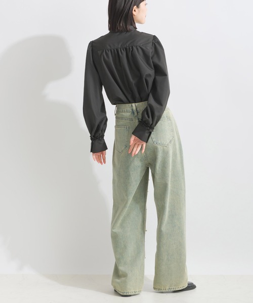 PICCIN(ピッチン)の「フロントパールデニムパンツ(デニムパンツ・レディース・ブルー・M)」の13枚目の写真