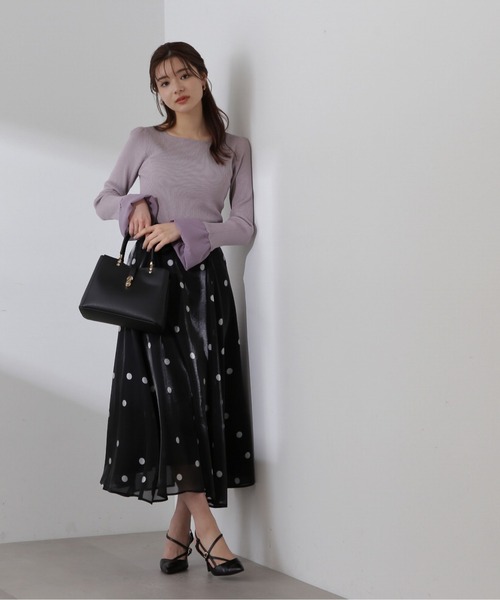 PROPORTION BODY DRESSING（プロポーションボディドレッシング）の「バルーンスリーブニット / 1214170109（ニット/セーター・レディース・グレー/モカ/ホワイト系その他・FREE）」の19枚目の写真