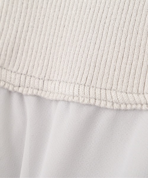 PROPORTION BODY DRESSING（プロポーションボディドレッシング）の「バルーンスリーブニット / 1214170109（ニット/セーター・レディース・グレー/モカ/ホワイト系その他・FREE）」の7枚目の写真