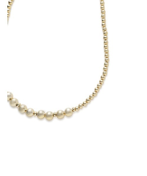 MIESROHE(ミースロエ)の「RANDOMBALL NECKLACEネックレス】(ネックレス・レディース・ゴールド/シルバー・FREE)」の5枚目の写真