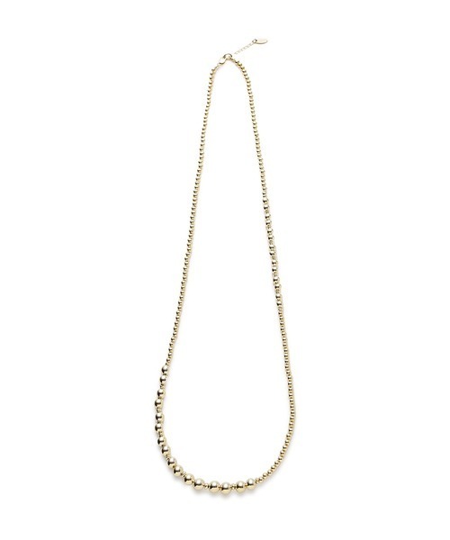 MIESROHE(ミースロエ)の「RANDOMBALL NECKLACEネックレス】(ネックレス・レディース・ゴールド/シルバー・FREE)」の6枚目の写真