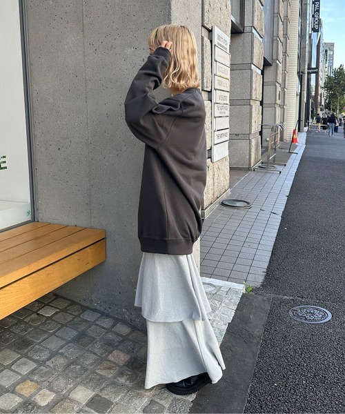 CIAOPANIC（チャオパニック）の「【ユニセックス】【THE ROLLING STONES/ローリング・ストーンズ】ヴィンテージ加工ロックスウェット（スウェット・レディース・チャコールグレー/ネイビー・FREE）」の15枚目の写真