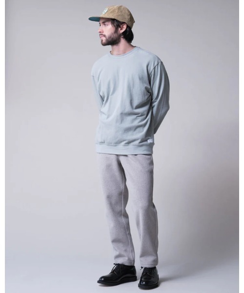 BANKS（バンクス）の「CREW/BANKS(バンクス)カジュアル無地スウェットトレーナー（スウェット・メンズ・グレー/ブラック・MEDIUM/LARGE/X-LARGE）」の9枚目の写真