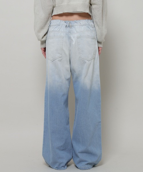 3.3 Field Trip （3.3フィールドトリップ）の「3.3 Field Trip／グラデカコウデニム 2990132（デニムパンツ・レディース・ブラック/ブルー・MEDIUM/LARGE）」の20枚目の写真