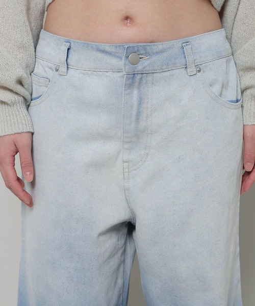 3.3 Field Trip （3.3フィールドトリップ）の「3.3 Field Trip／グラデカコウデニム 2990132（デニムパンツ・レディース・ブラック/ブルー・MEDIUM/LARGE）」の7枚目の写真