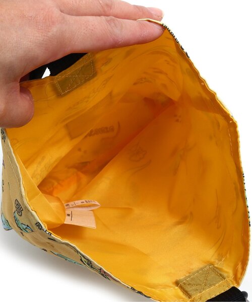 Ampersand（アンパサンド）の「シューズバッグ（エコバッグ/サブバッグ・キッズ・オレンジ/イエロー/ラベンダー/アイボリー/ターコイズブルー・FREE）」の17枚目の写真