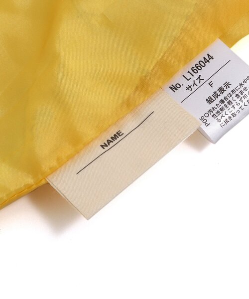 Ampersand（アンパサンド）の「シューズバッグ（エコバッグ/サブバッグ・キッズ・オレンジ/イエロー/ラベンダー/アイボリー/ターコイズブルー・FREE）」の16枚目の写真