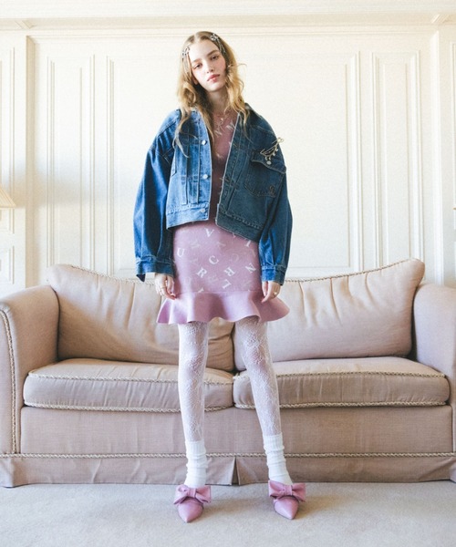 CALNAMUR（カルナムール）の「ビッグリボンクリップミュール（パンプス・レディース・ホワイト/ピンク/ブラック・SMALL/MEDIUM/LARGE）」の18枚目の写真