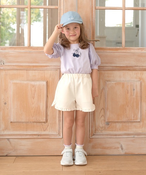 litmus フリル付きホワイトショートパンツ litmus フリル付きホワイトショートパンツ - メルカリ