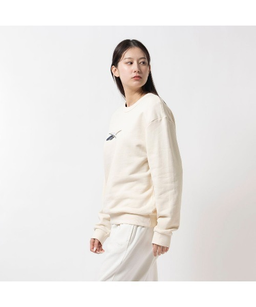 Reebok（リーボック）の「クラシックス ユニホーム クルー / CLASSICS NO DYE UNIFORM CREW（スウェット・メンズ・アイボリー・LARGE/MEDIUM/SMALL/XX-LARGE/X-LARGE）」の4枚目の写真