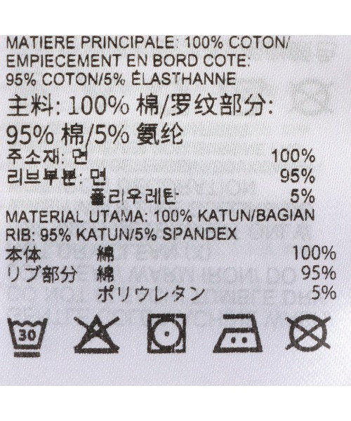 Reebok（リーボック）の「クラシックス ユニホーム クルー / CLASSICS NO DYE UNIFORM CREW（スウェット・メンズ・アイボリー・LARGE/MEDIUM/SMALL/XX-LARGE/X-LARGE）」の9枚目の写真