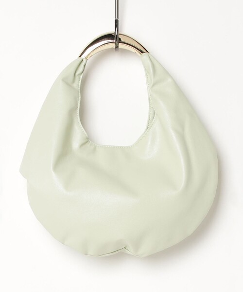 LE VERNIS（ル・ベルニ）の「【LE VERNIS/ルベルニ】SCULPTURE BAG S（トートバッグ・レディース・ミント/ブラック・FREE）」の9枚目の写真