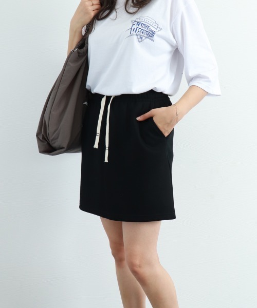 セール】ミニスカート ハイウエスト 韓国 夏 黒（スカート