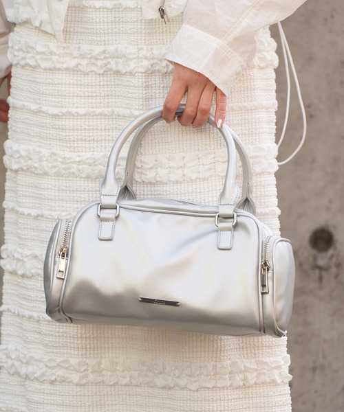 ボストンバッグ chika Chico ボストンバッグ 「2サイズ展開」ベルトデザインボストン