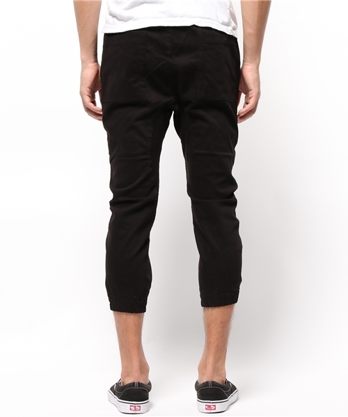 WEGO(ウィゴー)の「WEGO/クロップドジョガーパンツ(その他パンツ・メンズ・ブラック/ホワイト/カーキ・MEDIUM/LARGE)」の8枚目の写真