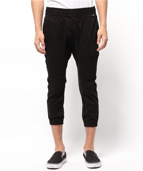 WEGO(ウィゴー)の「WEGO/クロップドジョガーパンツ(その他パンツ・メンズ・ブラック/ホワイト/カーキ・MEDIUM/LARGE)」の12枚目の写真