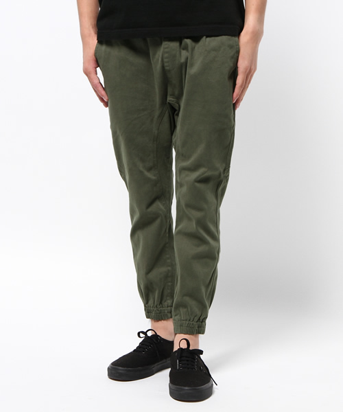 WEGO(ウィゴー)の「WEGO/クロップドジョガーパンツ(その他パンツ・メンズ・ブラック/ホワイト/カーキ・MEDIUM/LARGE)」の6枚目の写真