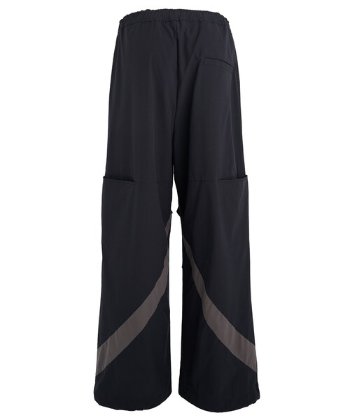 約2.4万★極美品★パブリックトウキョウ　ワイドパンツ　スリットライン　カーゴ 極美品☆パブリックトウキョウ ワイドパンツ スリットライン