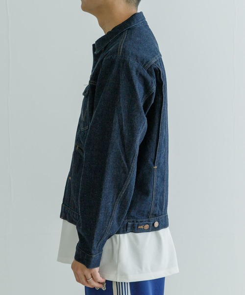 Wrangler（ラングラー）の「Wrangler　24MJZ（デニムジャケット・メンズ・インディゴブルー・LARGE/MEDIUM）」の5枚目の写真