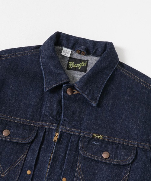 Wrangler（ラングラー）の「Wrangler　24MJZ（デニムジャケット・メンズ・インディゴブルー・LARGE/MEDIUM）」の8枚目の写真