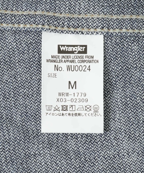 Wrangler（ラングラー）の「Wrangler　24MJZ（デニムジャケット・メンズ・インディゴブルー・LARGE/MEDIUM）」の14枚目の写真