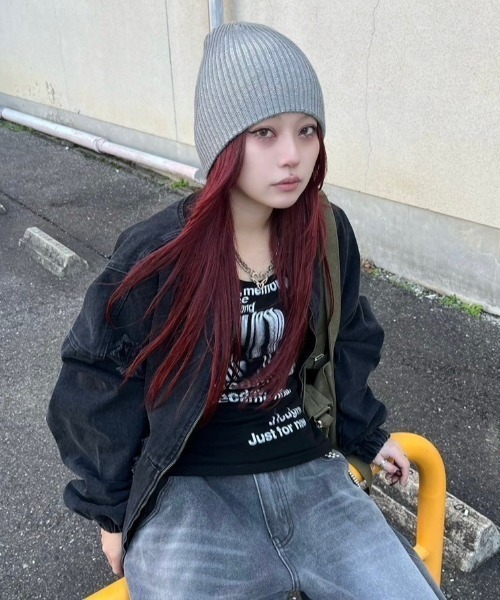 XU(エックスユー)の「ストリートファッション XU エックスユー damage wash jacket オーバーサイズ ダメージブルゾン ボンバージャケット アウター 長袖ジャケット ビンテージ風ジャケット 羽織り 韓国ファッション 韓国ストリート(MA-1・メンズ・ブラック/グレー・ONE SIZE)」の17枚目の写真
