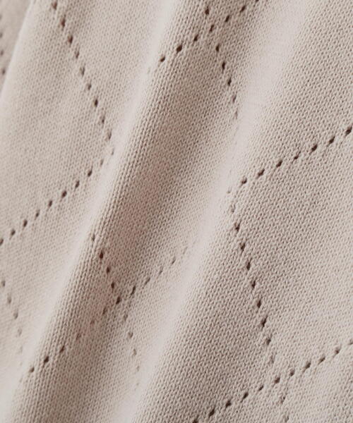 PROPORTION BODY DRESSING（プロポーションボディドレッシング）の「アイレットアンサンブルニット / 1214170401（アンサンブル・レディース・ベージュ/ネイビー/ライトグリーン・FREE）」の17枚目の写真