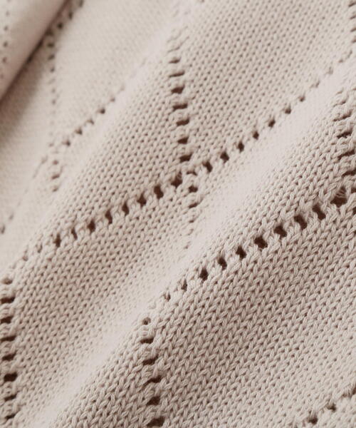 PROPORTION BODY DRESSING（プロポーションボディドレッシング）の「アイレットアンサンブルニット / 1214170401（アンサンブル・レディース・ベージュ/ネイビー/ライトグリーン・FREE）」の18枚目の写真