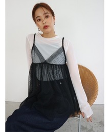 TRUNC | Tulle &  Pullover SET(Tシャツ/カットソー)